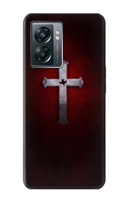 W3160 Christian Cross Hard Case and Leather Flip Case For OnePlus Nord N300