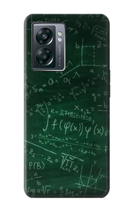 W3190 Math Formula Greenboard Hard Case and Leather Flip Case For OnePlus Nord N300