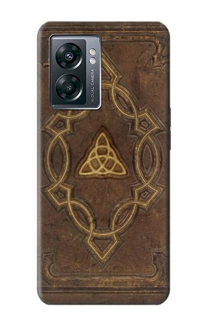 W3219 Spell Book Cover Hard Case and Leather Flip Case For OnePlus Nord N300