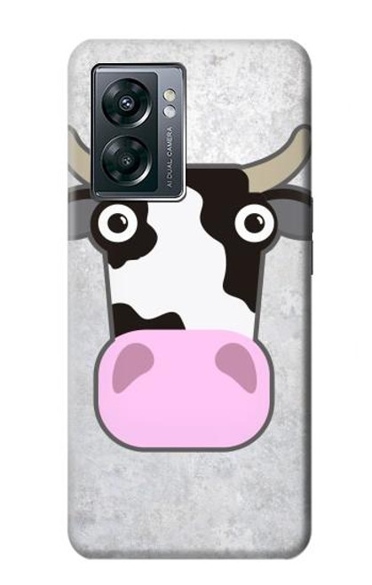 W3257 Cow Cartoon Hard Case and Leather Flip Case For OnePlus Nord N300