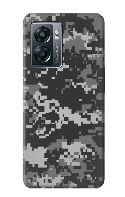 W3293 Urban Black Camo Camouflage Hard Case and Leather Flip Case For OnePlus Nord N300