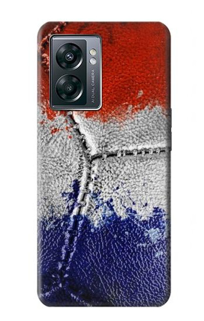 W3304 France Flag Vintage Football Graphic Hard Case and Leather Flip Case For OnePlus Nord N300