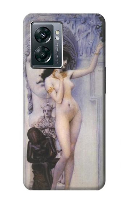 W3353 Gustav Klimt Allegory of Sculpture Hard Case and Leather Flip Case For OnePlus Nord N300