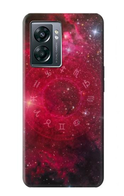 W3368 Zodiac Red Galaxy Hard Case and Leather Flip Case For OnePlus Nord N300