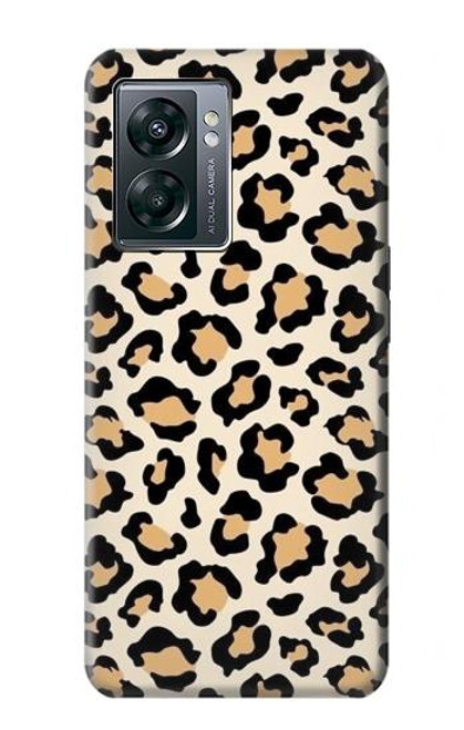 W3374 Fashionable Leopard Seamless Pattern Hard Case and Leather Flip Case For OnePlus Nord N300