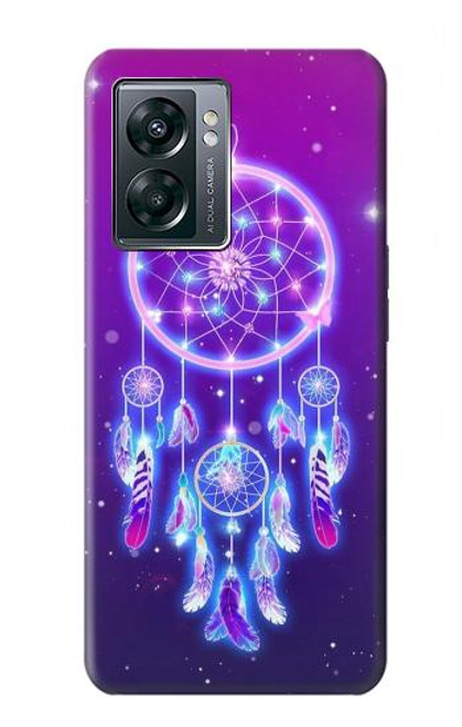 W3484 Cute Galaxy Dream Catcher Hard Case and Leather Flip Case For OnePlus Nord N300