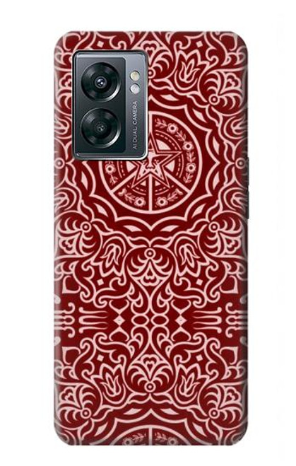 W3556 Yen Pattern Hard Case and Leather Flip Case For OnePlus Nord N300