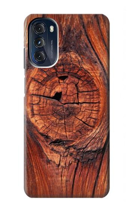 W0603 Wood Graphic Printed Hard Case and Leather Flip Case For Motorola Moto G 5G (2023)