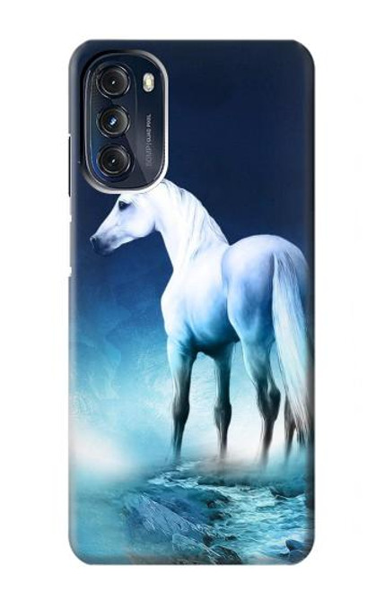 W1130 Unicorn Horse Hard Case and Leather Flip Case For Motorola Moto G 5G (2023)