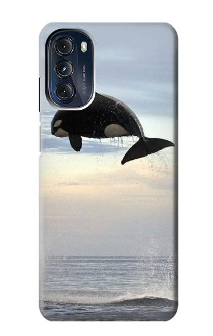 W1349 Killer whale Orca Hard Case and Leather Flip Case For Motorola Moto G 5G (2023)