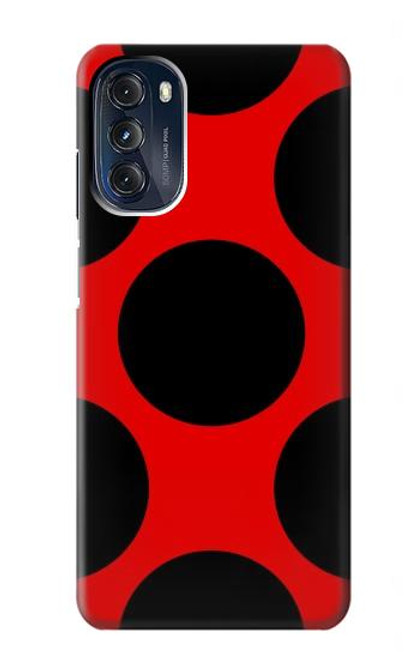 W1829 Ladybugs Dot Pattern Hard Case and Leather Flip Case For Motorola Moto G 5G (2023)