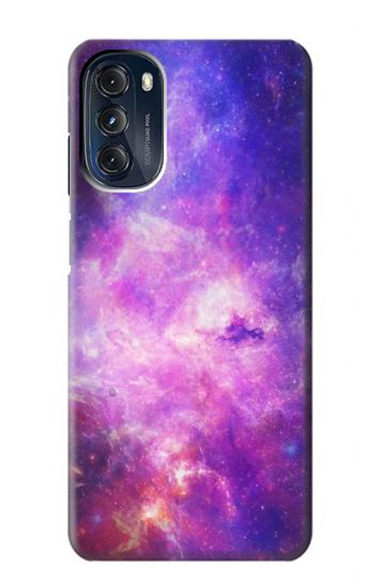 W2207 Milky Way Galaxy Hard Case and Leather Flip Case For Motorola Moto G 5G (2023)