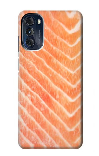 W2700 Salmon Fish Graphic Hard Case and Leather Flip Case For Motorola Moto G 5G (2023)