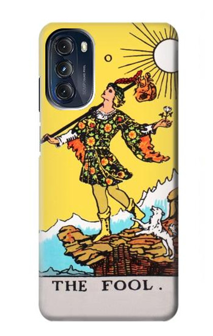 W2810 Tarot Card The Fool Hard Case and Leather Flip Case For Motorola Moto G 5G (2023)