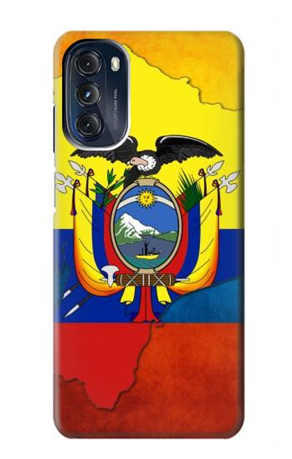 W3020 Ecuador Flag Hard Case and Leather Flip Case For Motorola Moto G 5G (2023)