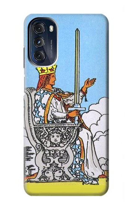 W3068 Tarot Card Queen of Swords Hard Case and Leather Flip Case For Motorola Moto G 5G (2023)