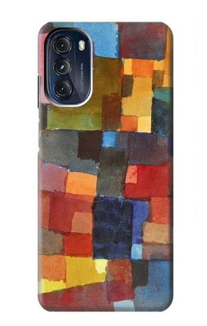 W3341 Paul Klee Raumarchitekturen Hard Case and Leather Flip Case For Motorola Moto G 5G (2023)