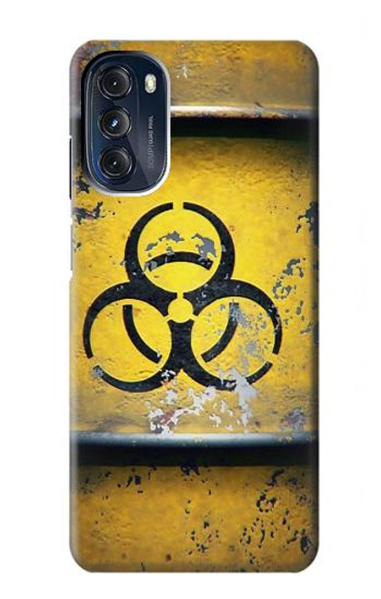 W3669 Biological Hazard Tank Graphic Hard Case and Leather Flip Case For Motorola Moto G 5G (2023)