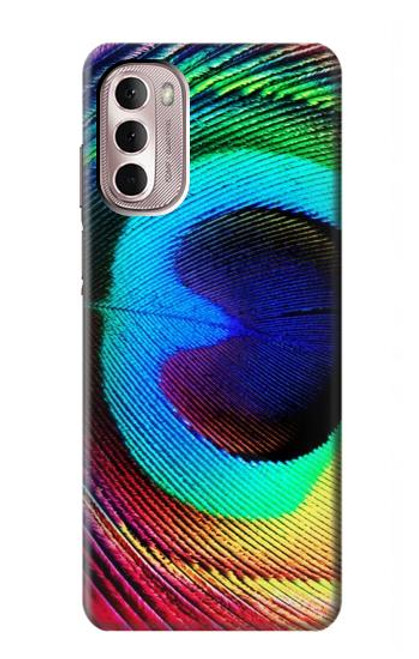 W0511 Peacock Hard Case and Leather Flip Case For Motorola Moto G Stylus 4G (2022)