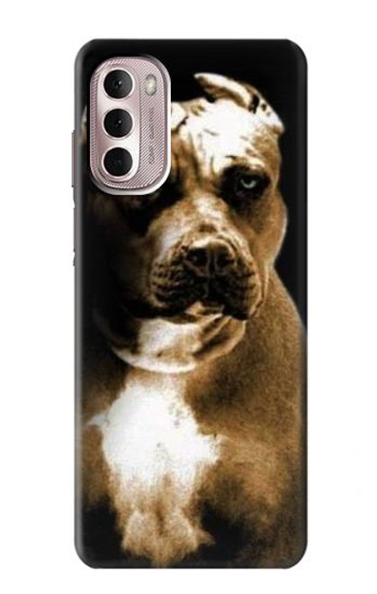 W0520 PitBull Hard Case and Leather Flip Case For Motorola Moto G Stylus 4G (2022)