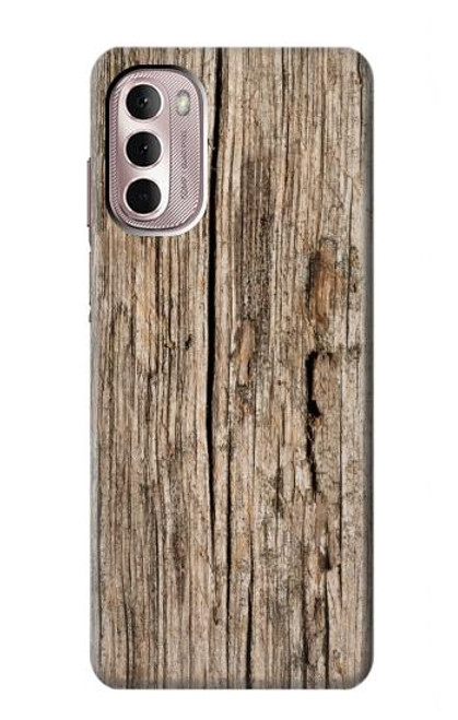 W0600 Wood Graphic Printed Hard Case and Leather Flip Case For Motorola Moto G Stylus 4G (2022)