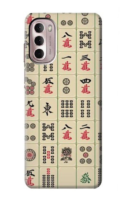 W0802 Mahjong Hard Case and Leather Flip Case For Motorola Moto G Stylus 4G (2022)