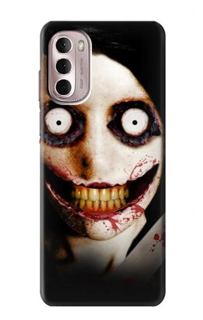 W1344 Jeff the Killer Hard Case and Leather Flip Case For Motorola Moto G Stylus 4G (2022)