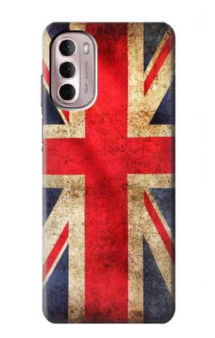 W2303 British UK Vintage Flag Hard Case and Leather Flip Case For Motorola Moto G Stylus 4G (2022)