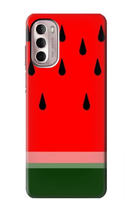 W2403 Watermelon Hard Case and Leather Flip Case For Motorola Moto G Stylus 4G (2022)