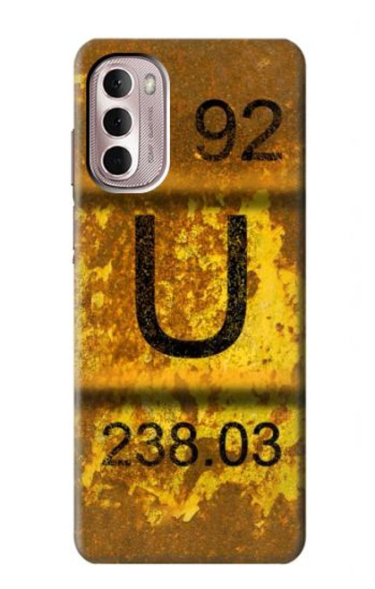 W2447 Nuclear Old Rusty Uranium Waste Barrel Hard Case and Leather Flip Case For Motorola Moto G Stylus 4G (2022)