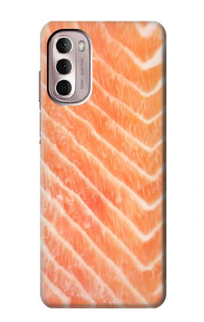 W2700 Salmon Fish Graphic Hard Case and Leather Flip Case For Motorola Moto G Stylus 4G (2022)