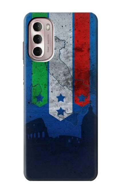 W2983 Italy Football Soccer Hard Case and Leather Flip Case For Motorola Moto G Stylus 4G (2022)