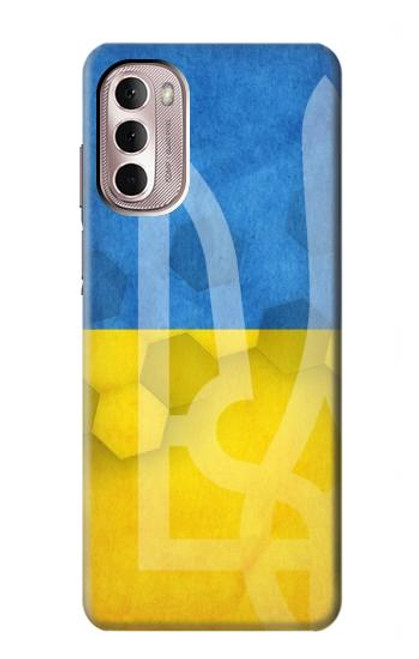 W3006 Ukraine Football Soccer Hard Case and Leather Flip Case For Motorola Moto G Stylus 4G (2022)