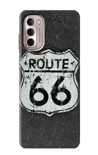 W3207 Route 66 Sign Hard Case and Leather Flip Case For Motorola Moto G Stylus 4G (2022)