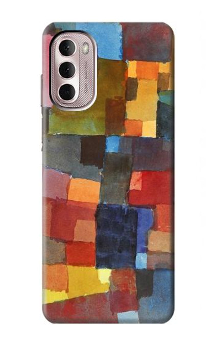 W3341 Paul Klee Raumarchitekturen Hard Case and Leather Flip Case For Motorola Moto G Stylus 4G (2022)