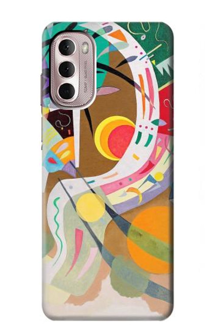 W3346 Vasily Kandinsky Guggenheim Hard Case and Leather Flip Case For Motorola Moto G Stylus 4G (2022)