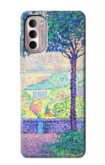 W3349 Paul Signac Terrace of Meudon Hard Case and Leather Flip Case For Motorola Moto G Stylus 4G (2022)