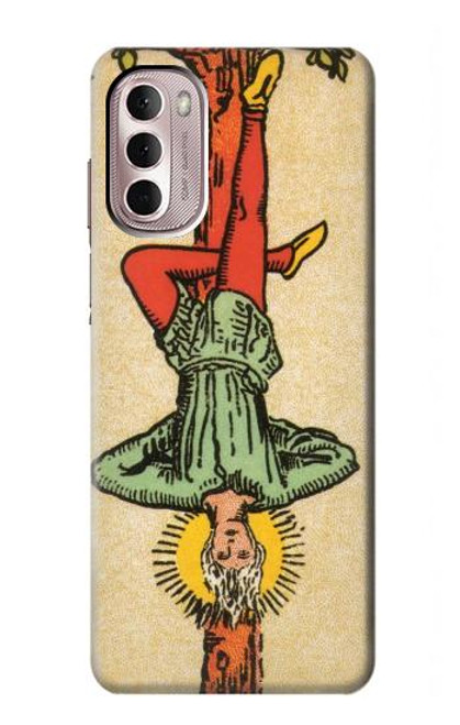 W3377 Tarot Card Hanged Man Hard Case and Leather Flip Case For Motorola Moto G Stylus 4G (2022)