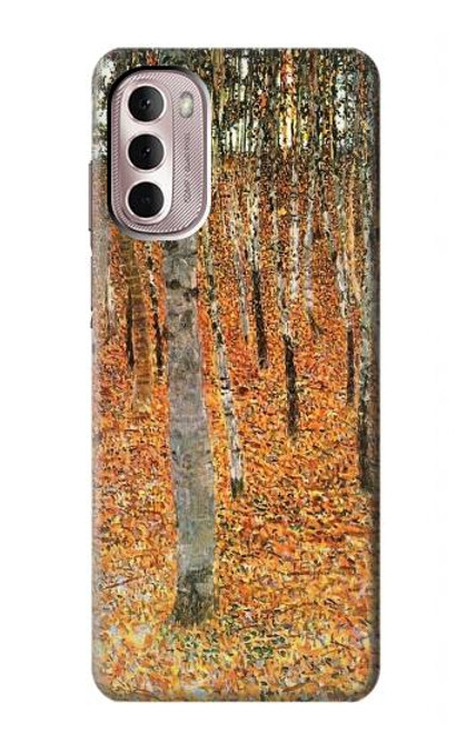 W3380 Gustav Klimt Birch Forest Hard Case and Leather Flip Case For Motorola Moto G Stylus 4G (2022)