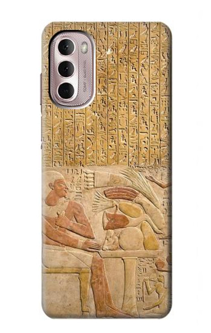 W3398 Egypt Stela Mentuhotep Hard Case and Leather Flip Case For Motorola Moto G Stylus 4G (2022)