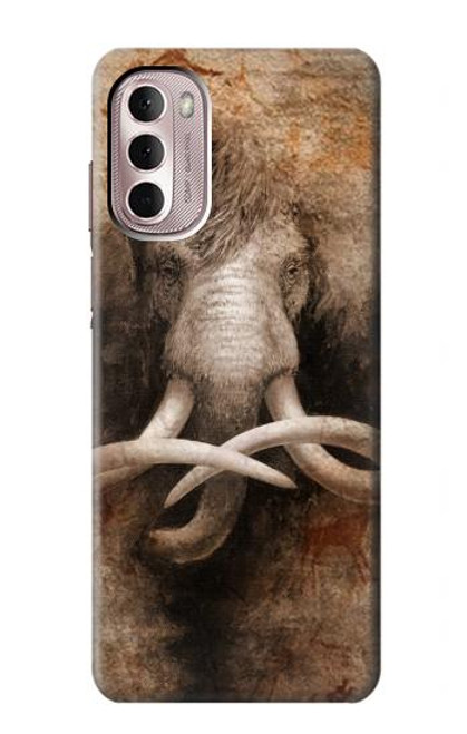 W3427 Mammoth Ancient Cave Art Hard Case and Leather Flip Case For Motorola Moto G Stylus 4G (2022)