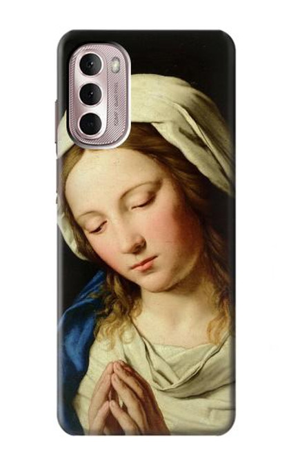 W3476 Virgin Mary Prayer Hard Case and Leather Flip Case For Motorola Moto G Stylus 4G (2022)