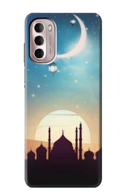 W3502 Islamic Sunset Hard Case and Leather Flip Case For Motorola Moto G Stylus 4G (2022)