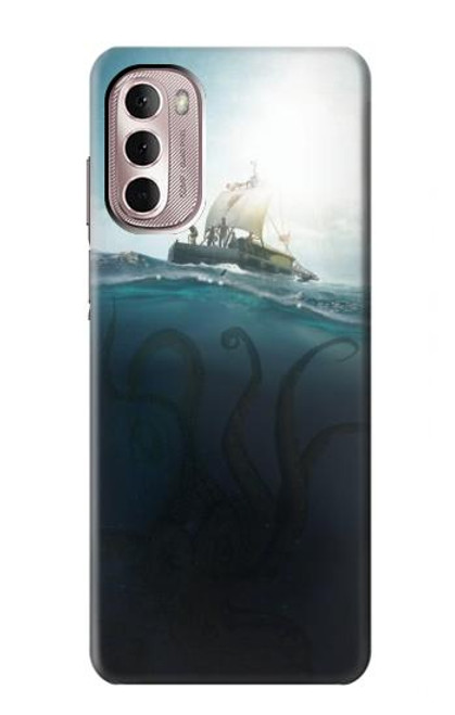 W3540 Giant Octopus Hard Case and Leather Flip Case For Motorola Moto G Stylus 4G (2022)