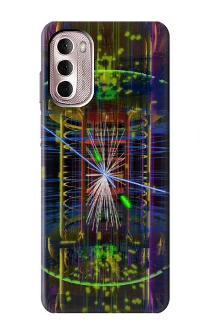 W3545 Quantum Particle Collision Hard Case and Leather Flip Case For Motorola Moto G Stylus 4G (2022)