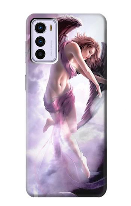 W0407 Fantasy Angel Hard Case and Leather Flip Case For Motorola Moto G42