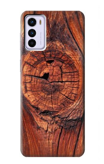 W0603 Wood Graphic Printed Hard Case and Leather Flip Case For Motorola Moto G42