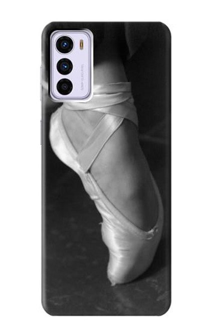 W1593 Ballet Pointe Shoe Hard Case and Leather Flip Case For Motorola Moto G42