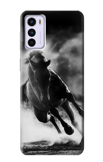 W1860 Running Horse Hard Case and Leather Flip Case For Motorola Moto G42