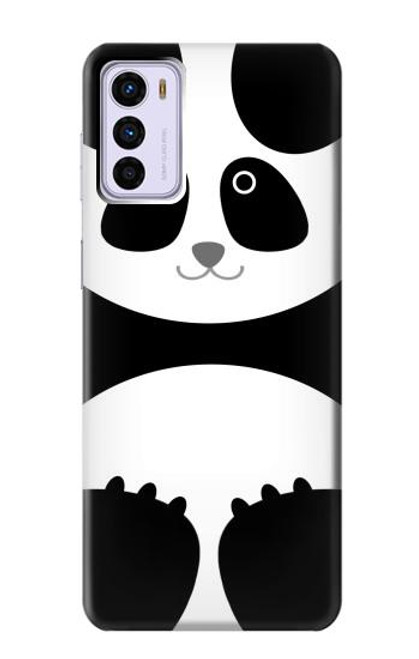 W2085 Panda Minimalist Hard Case and Leather Flip Case For Motorola Moto G42